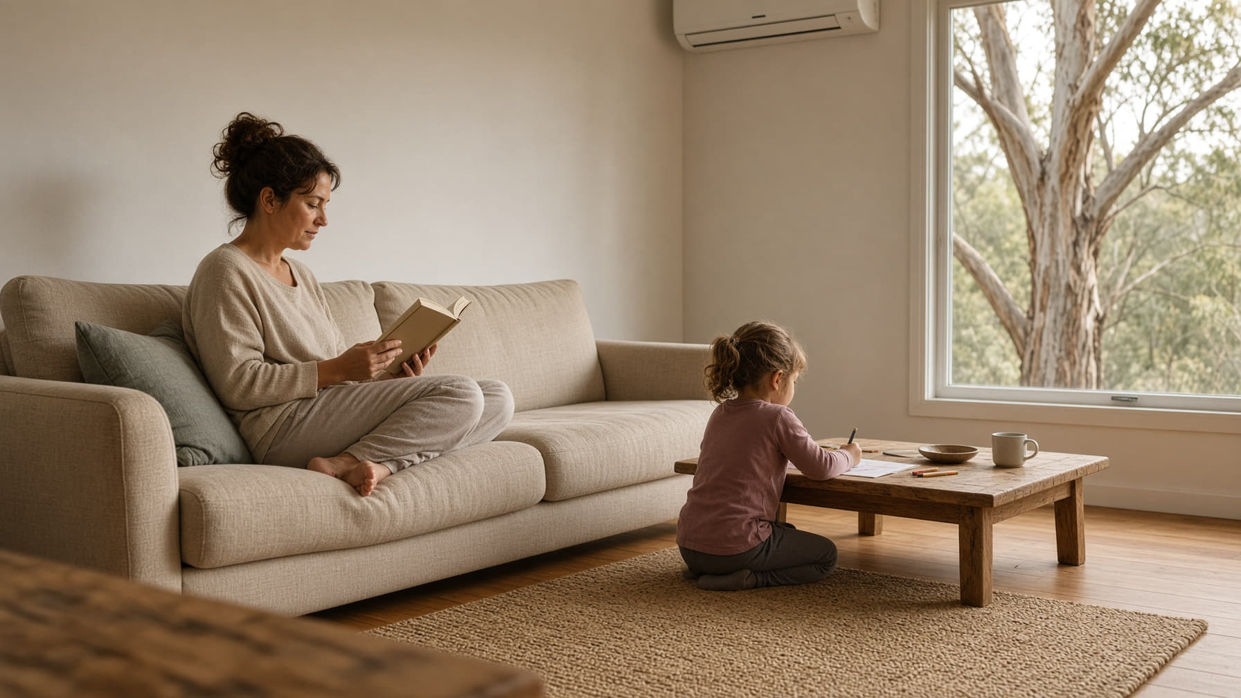 Daikin air conditioning in an Australian home